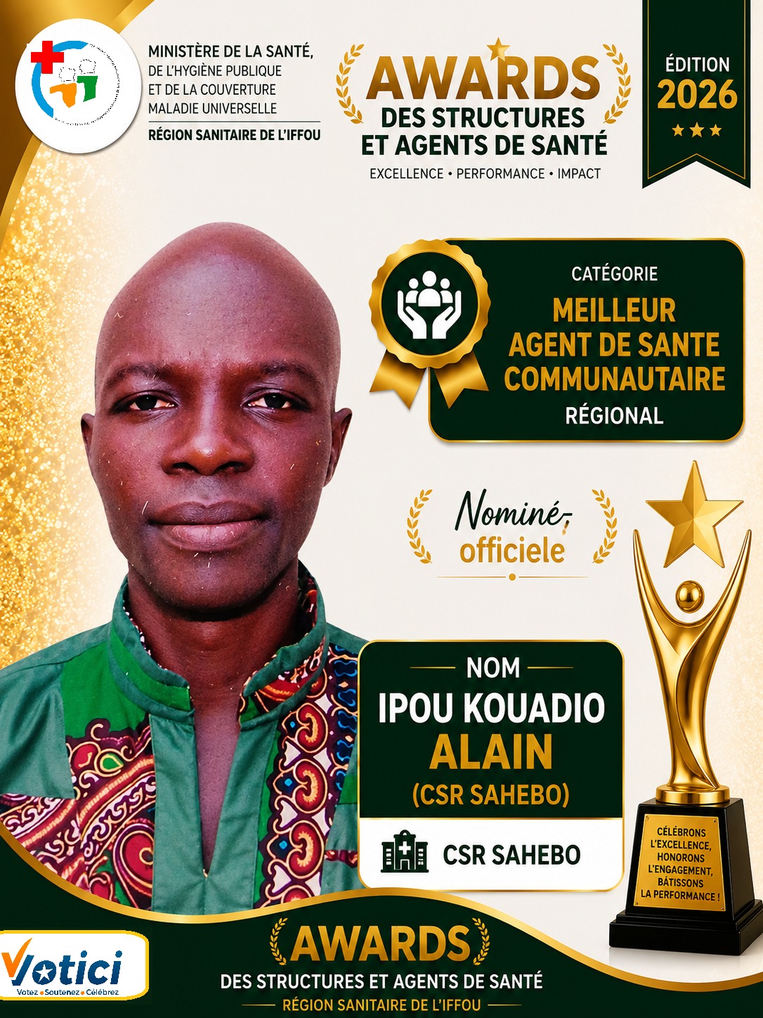 IPOU KOUADIO ALAIN (CSR SAHEBO)