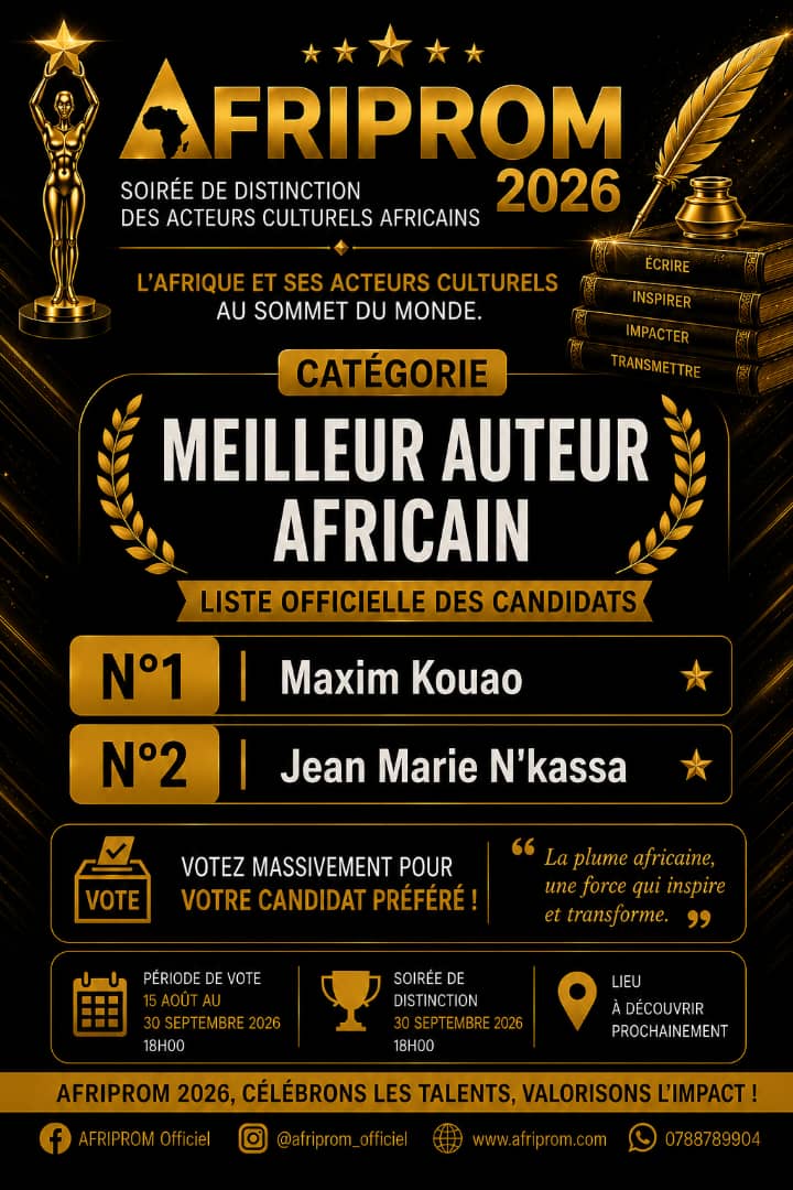 Meilleur auteur littéraire africain