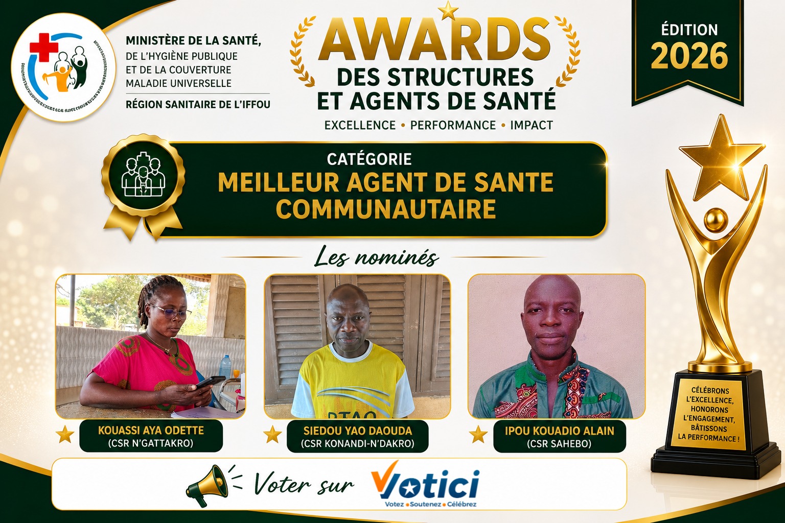MEILLEUR AGENT DE SANTE COMMUNAUTAIRE (ASC)