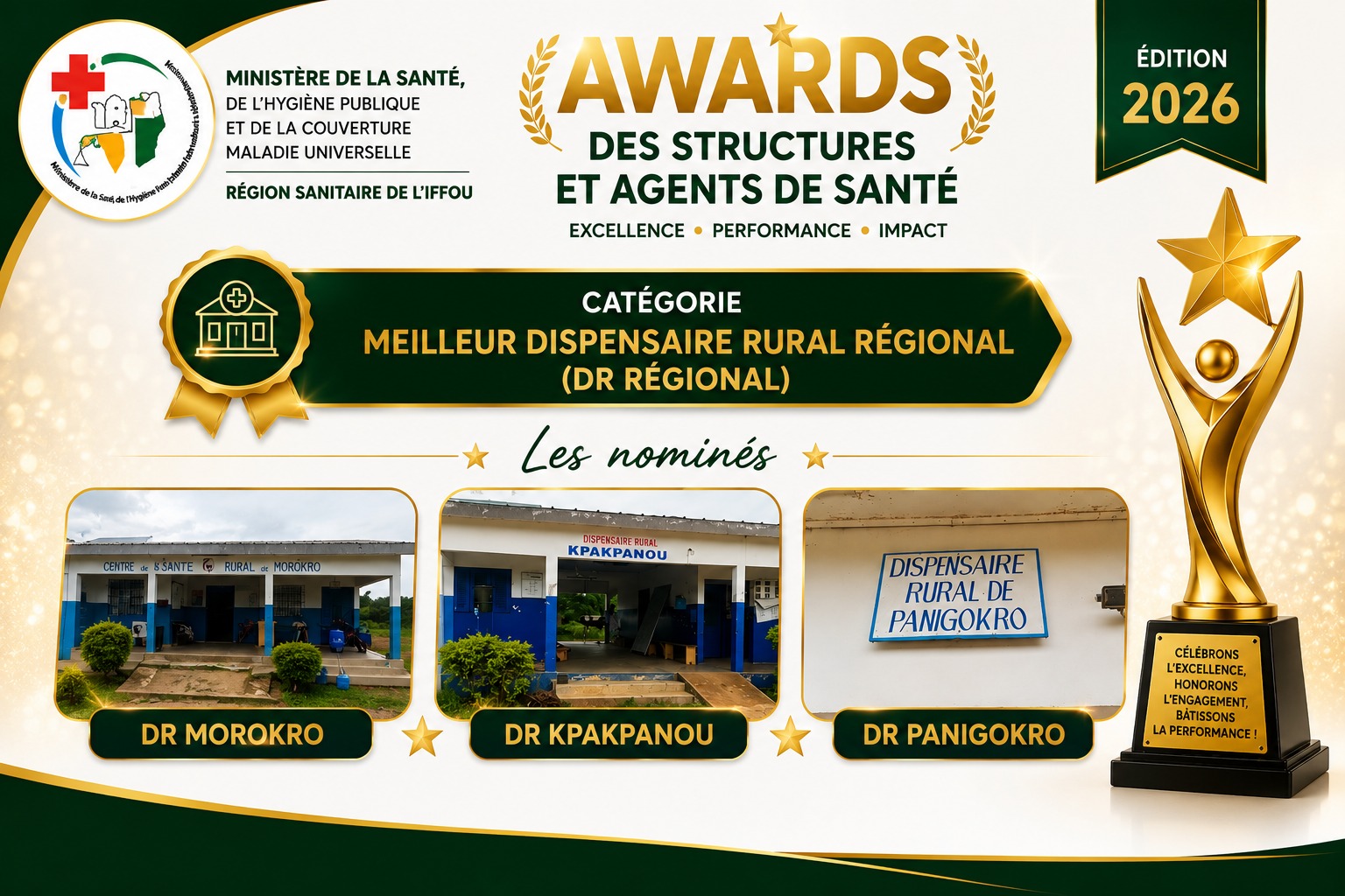 MEILLEUR DISPENSAIRE RURAL REGIONAL (DR REGIONAL)