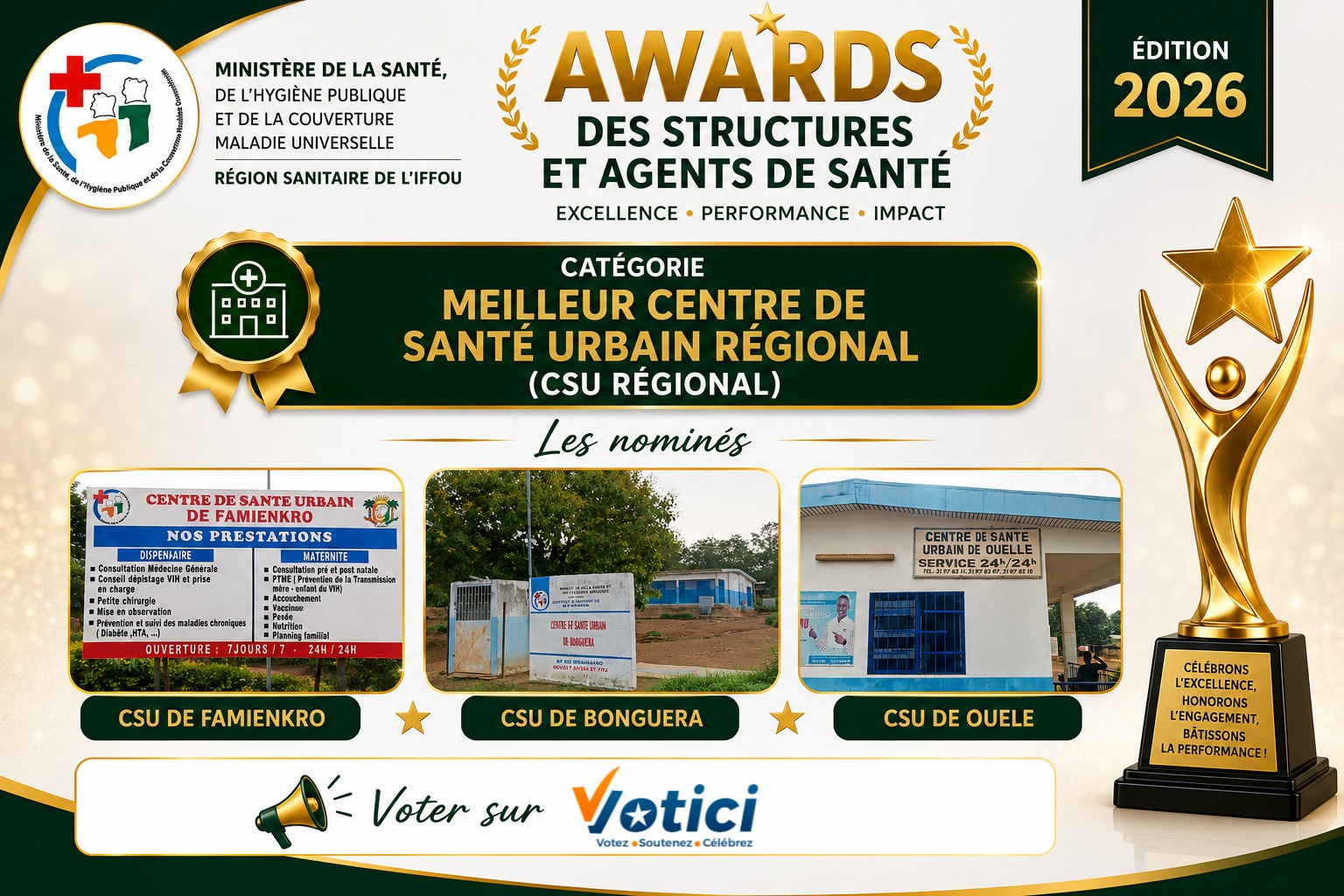 MEILLEUR CENTRE DE SANTE URBAIN REGIONAL (CSU REGIONAL)